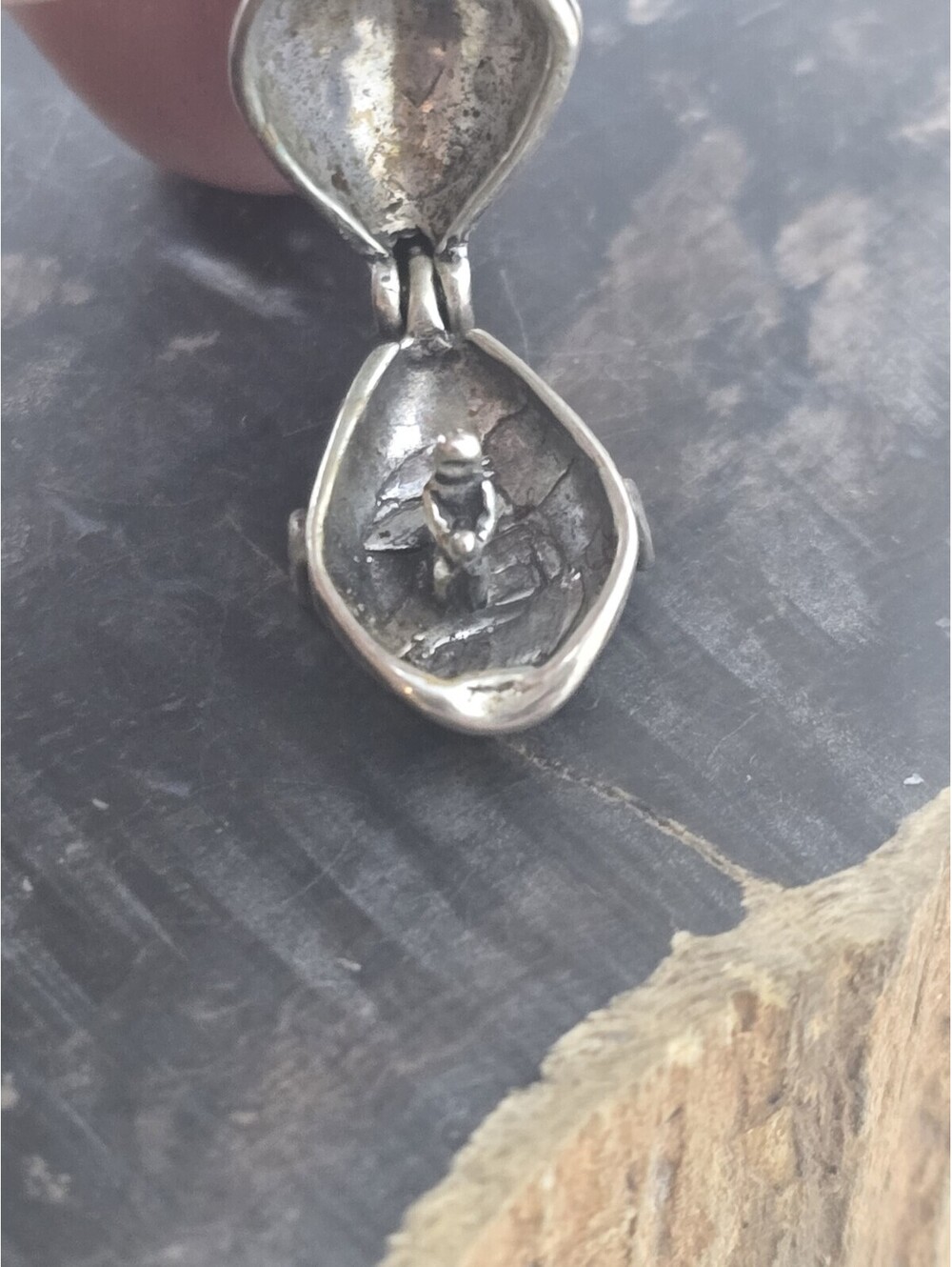 Vintage Sterling Jonah Fish Opening Mouth Charm Figure - Picture 4 of 7